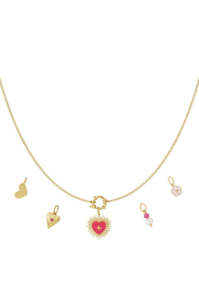 Diy Sun Heart Ketting