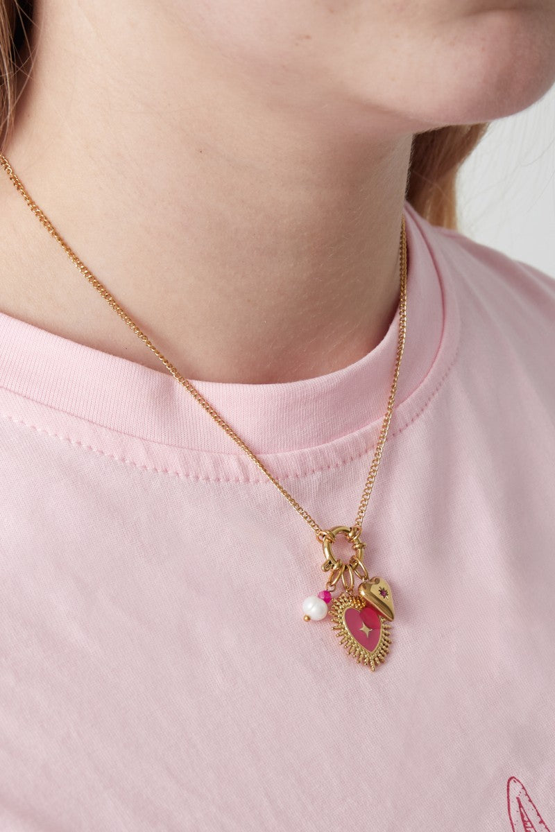 Diy Sun Heart Ketting