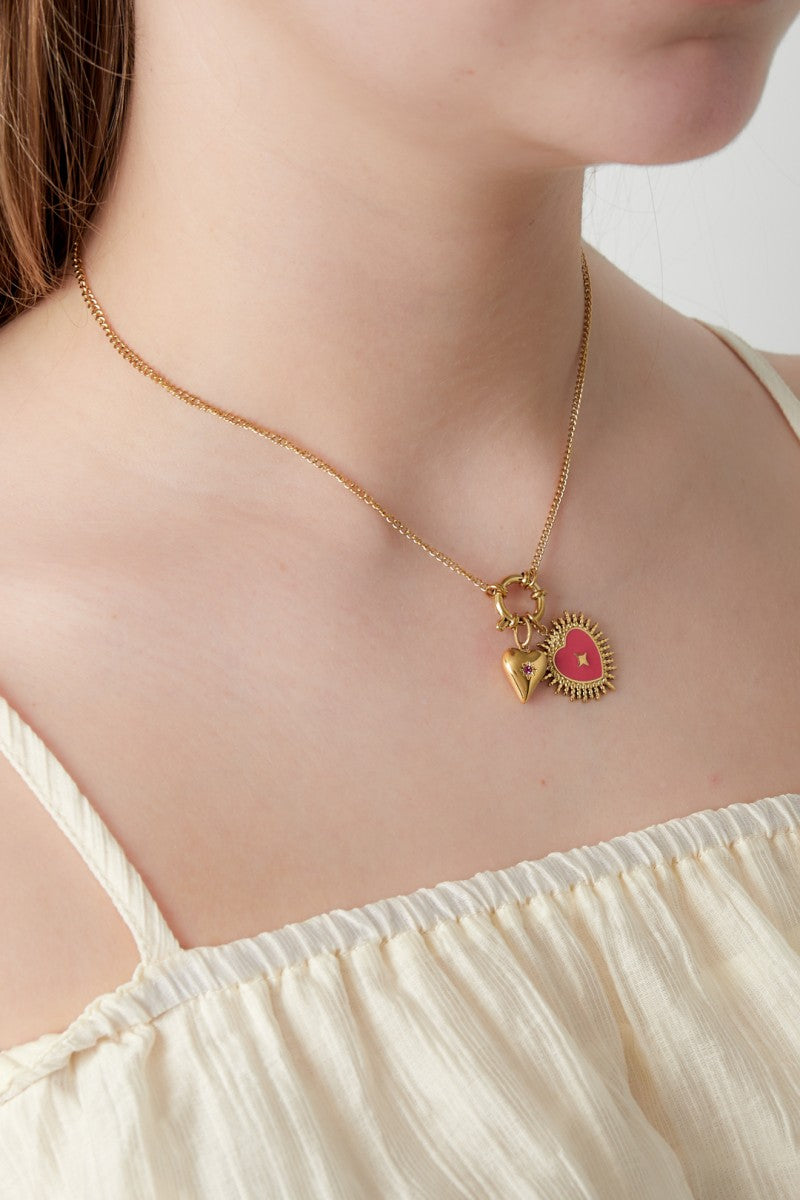 Diy Sun Heart Ketting