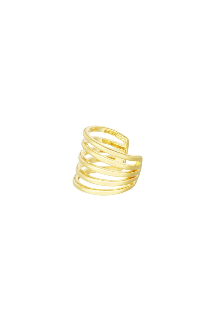 Earcuff Layered Luxe Goud