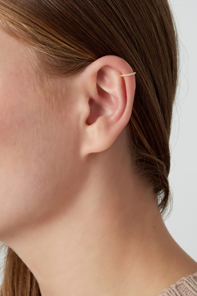 Earcuff Sparkle Goud