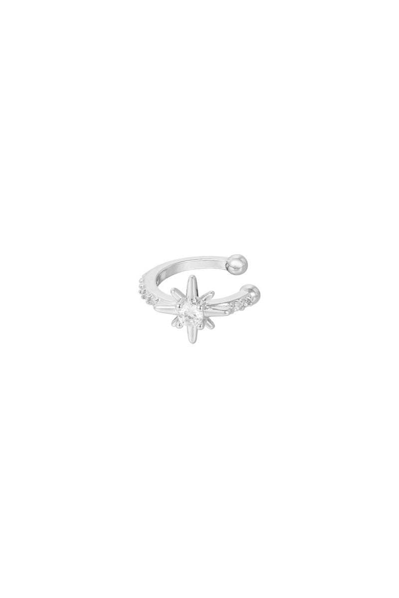 Earcuff Twinkle Zilver