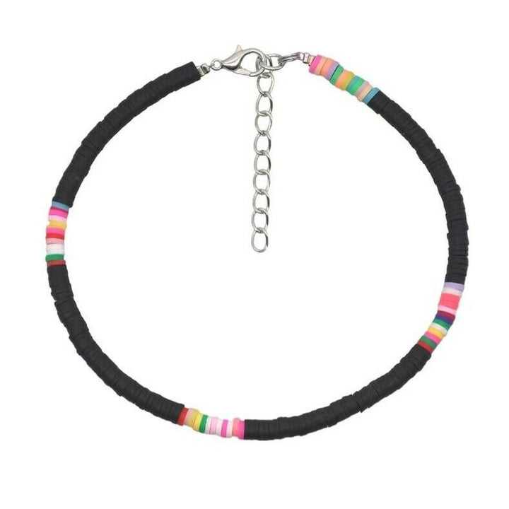 Enkelbandje Colour Black