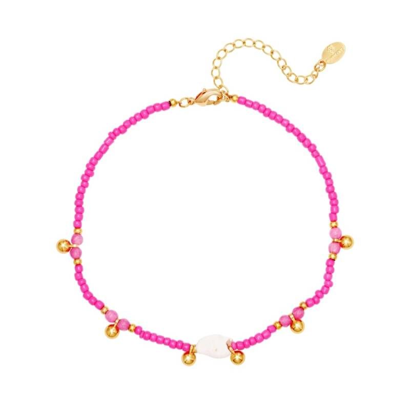Enkelbandje Fun Fair Fuschia