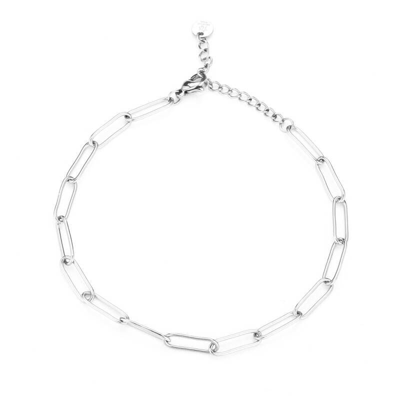 Enkelbandje Schakel Zilver