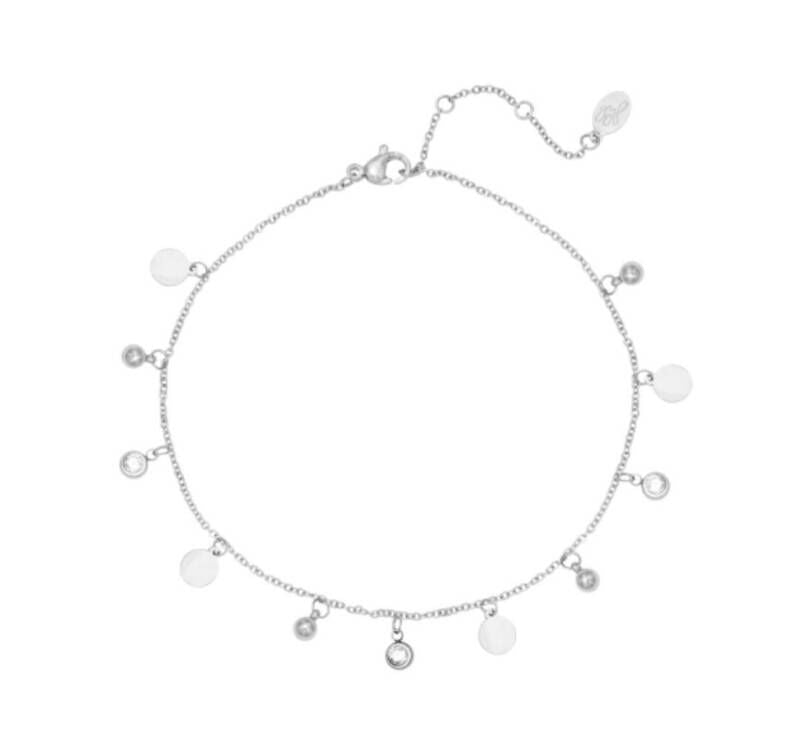 Enkelbandje Silver Shine