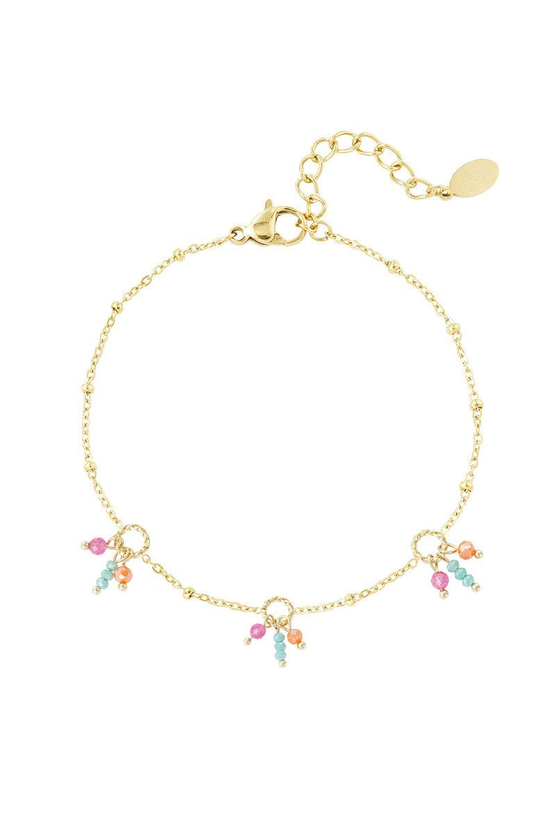 Enkelbandje Zomer Fiesta Blue