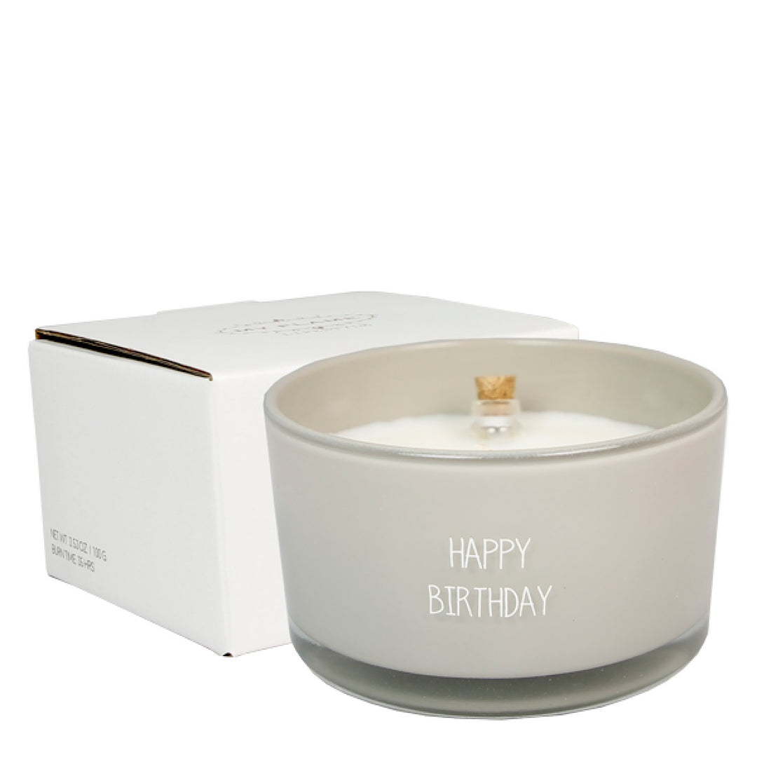 Flessenpost Sojakaars Happy Birthday