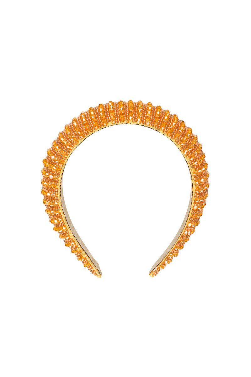 Haarband Diadeem Classy Shine Oranje