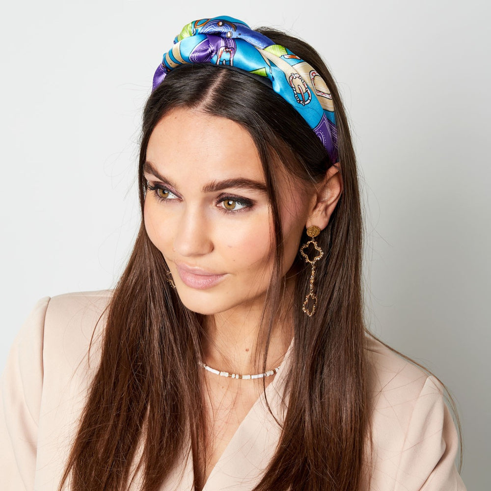 Haarband Diadeem Colours Blauw
