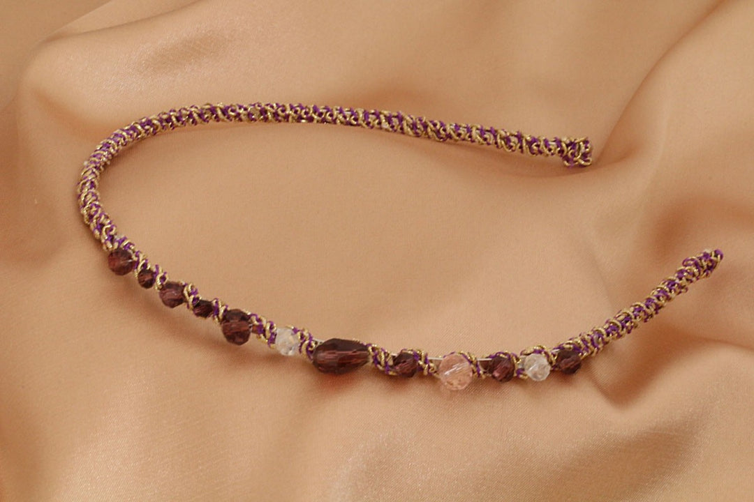 Haarband Diadeem Shine Paars