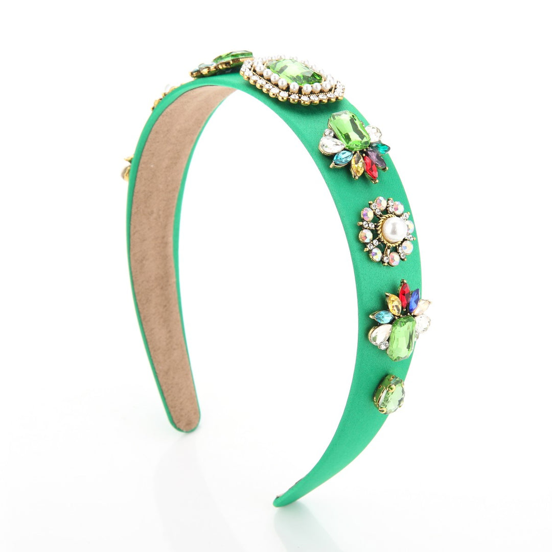 Haarband Diadeem Statement Luxury Life Groen