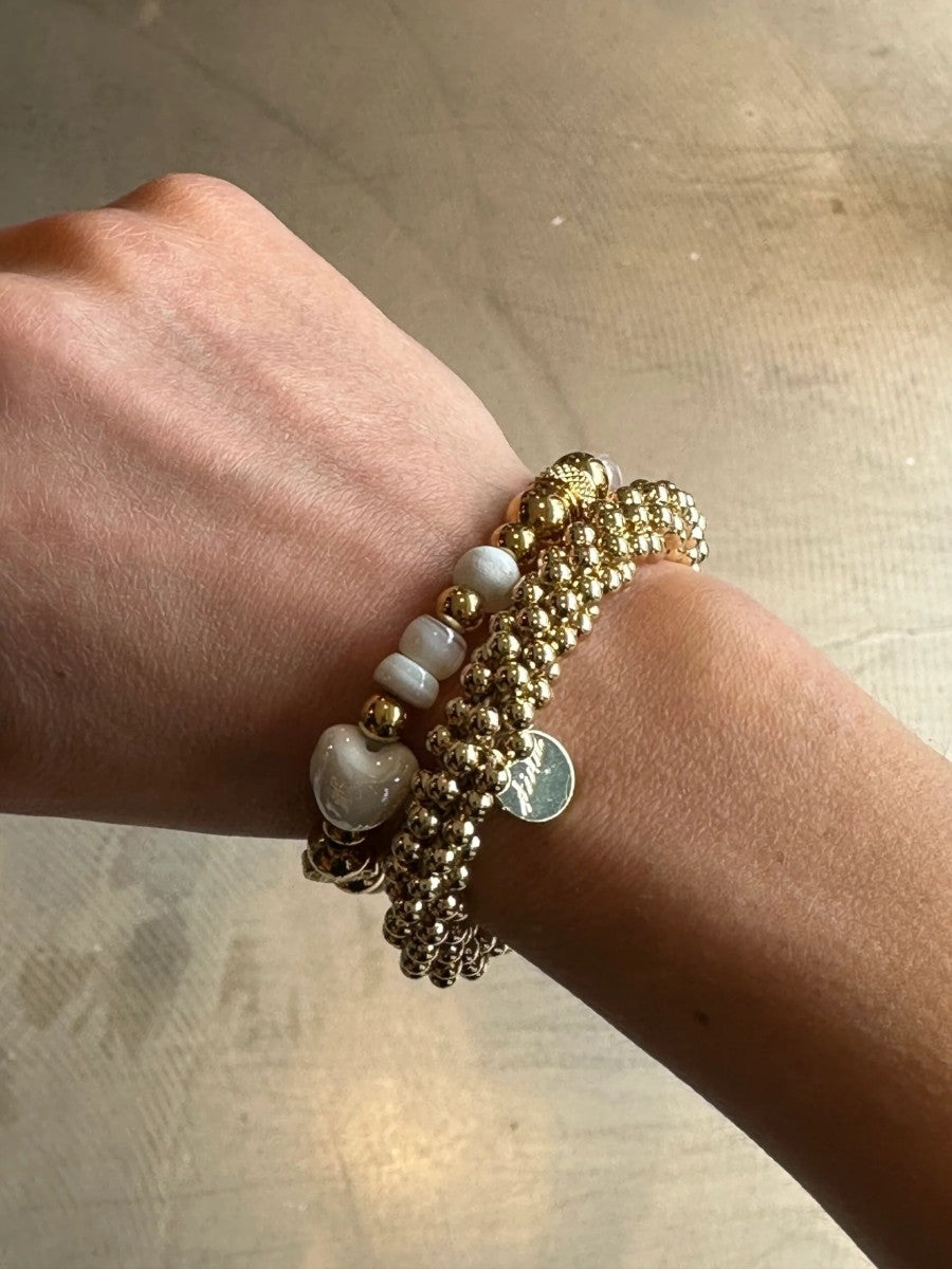 Haarelastiek/Armband Stiekie STAINLESS STEEL
