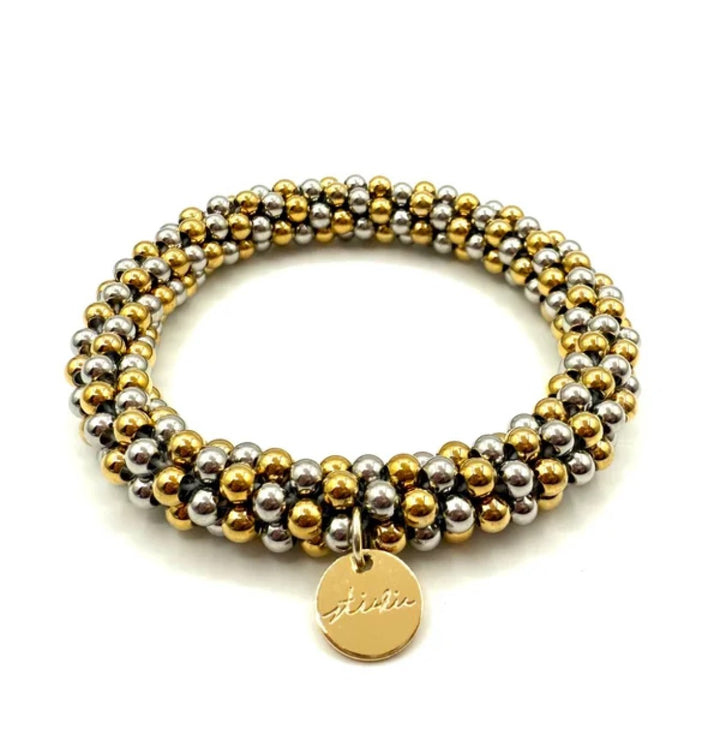 Haarelastiek/Armband Stiekie STAINLESS STEEL