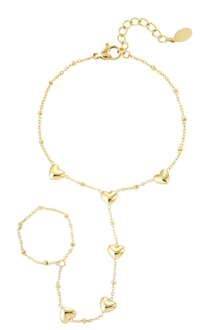Hand Chain Hearts