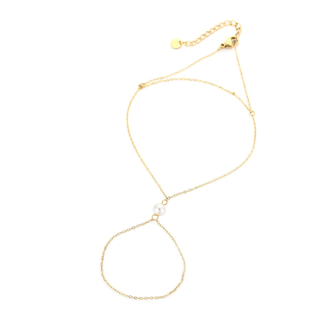 Hand Chain Pearl
