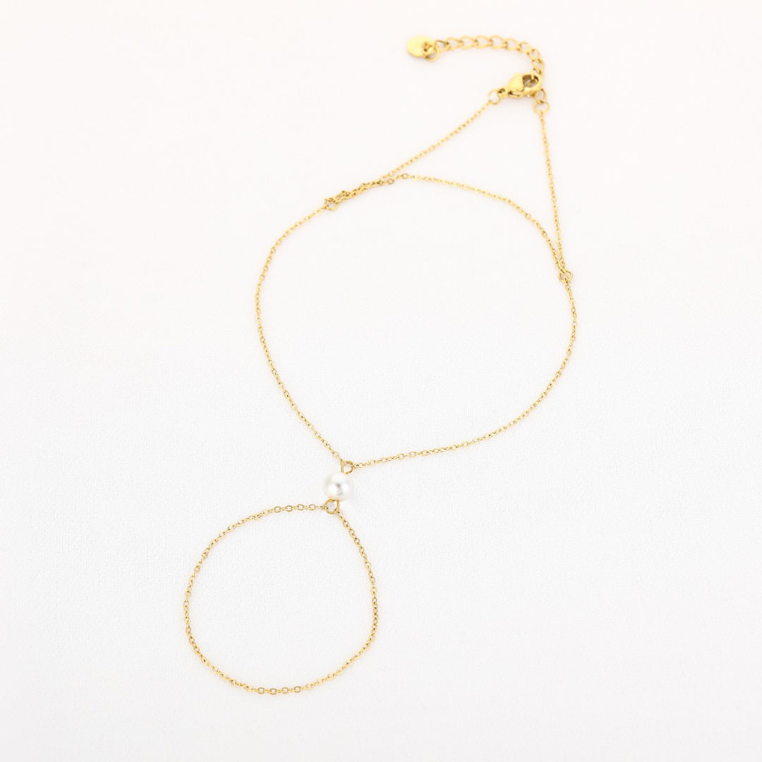 Hand Chain Pearl