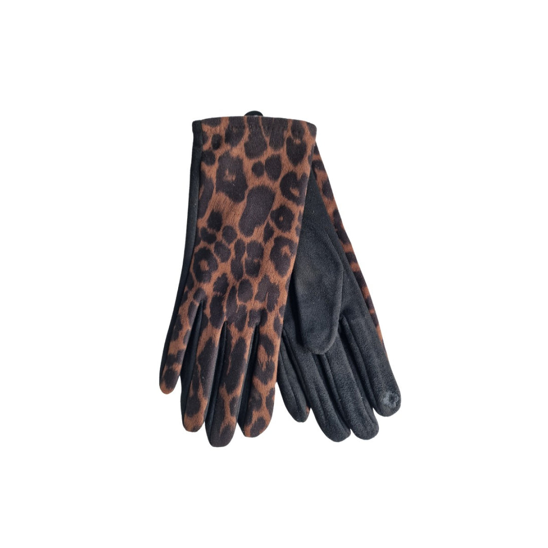 Handschoenen Cheetah Brown Black