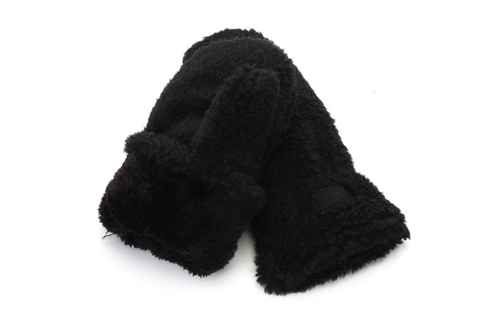 Handschoenen Wanten Mottolino Teddy Zwart