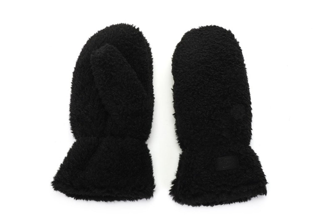 Handschoenen Wanten Mottolino Teddy Zwart