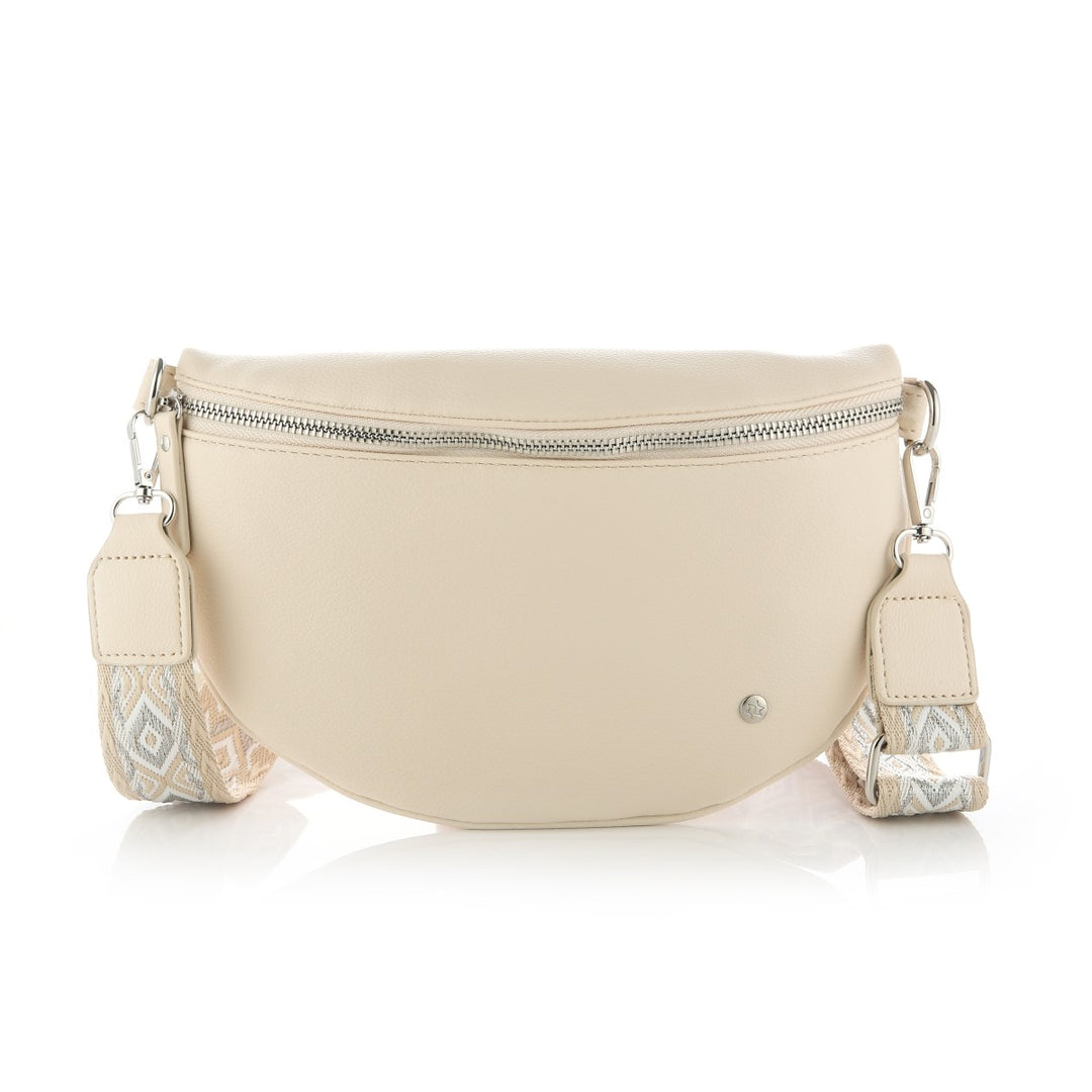Heuptasje Crossbodytas Mila Beige