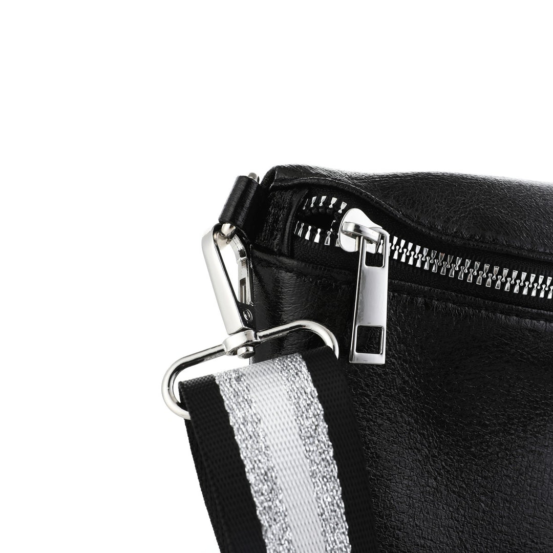 Heuptasje Crossbodytas Nola Metallic Champagne