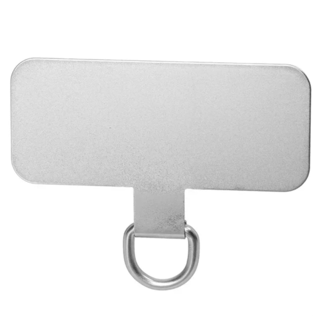 Insteekplaatje Metaal Voor Telefoonkoord Lanyard