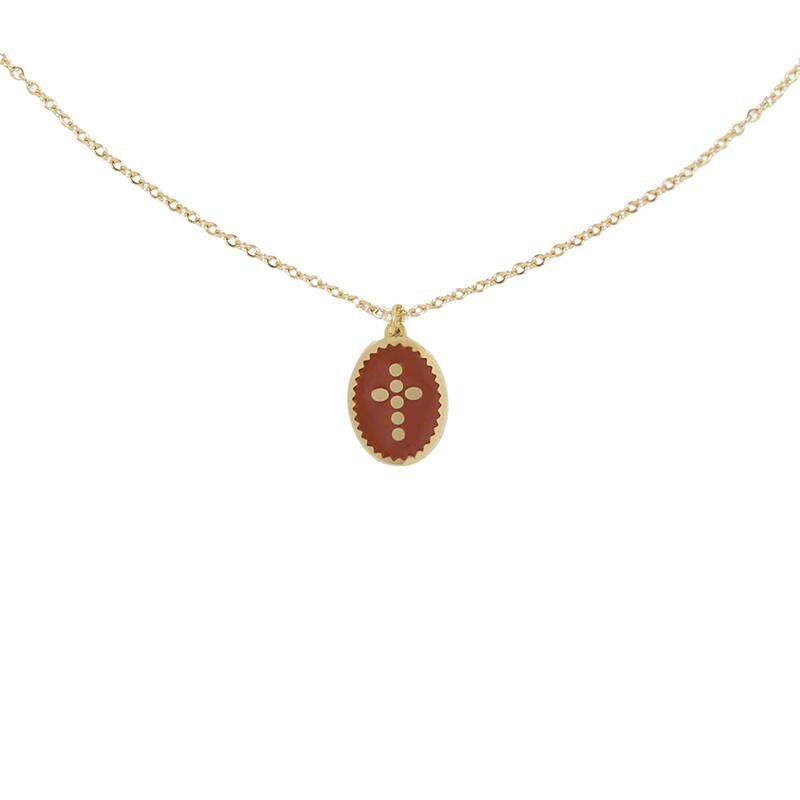Ketting Cross Rood