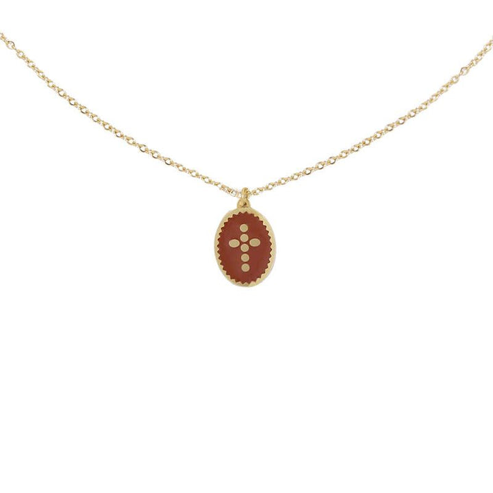 Ketting Cross Rood
