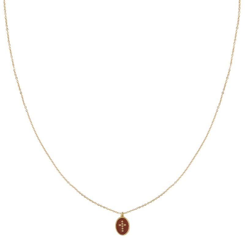 Ketting Cross Rood
