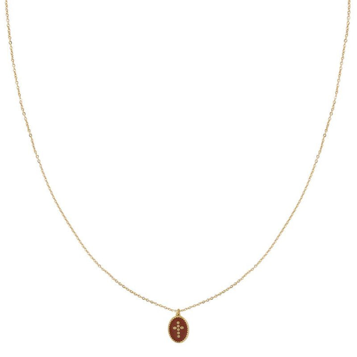 Ketting Cross Rood