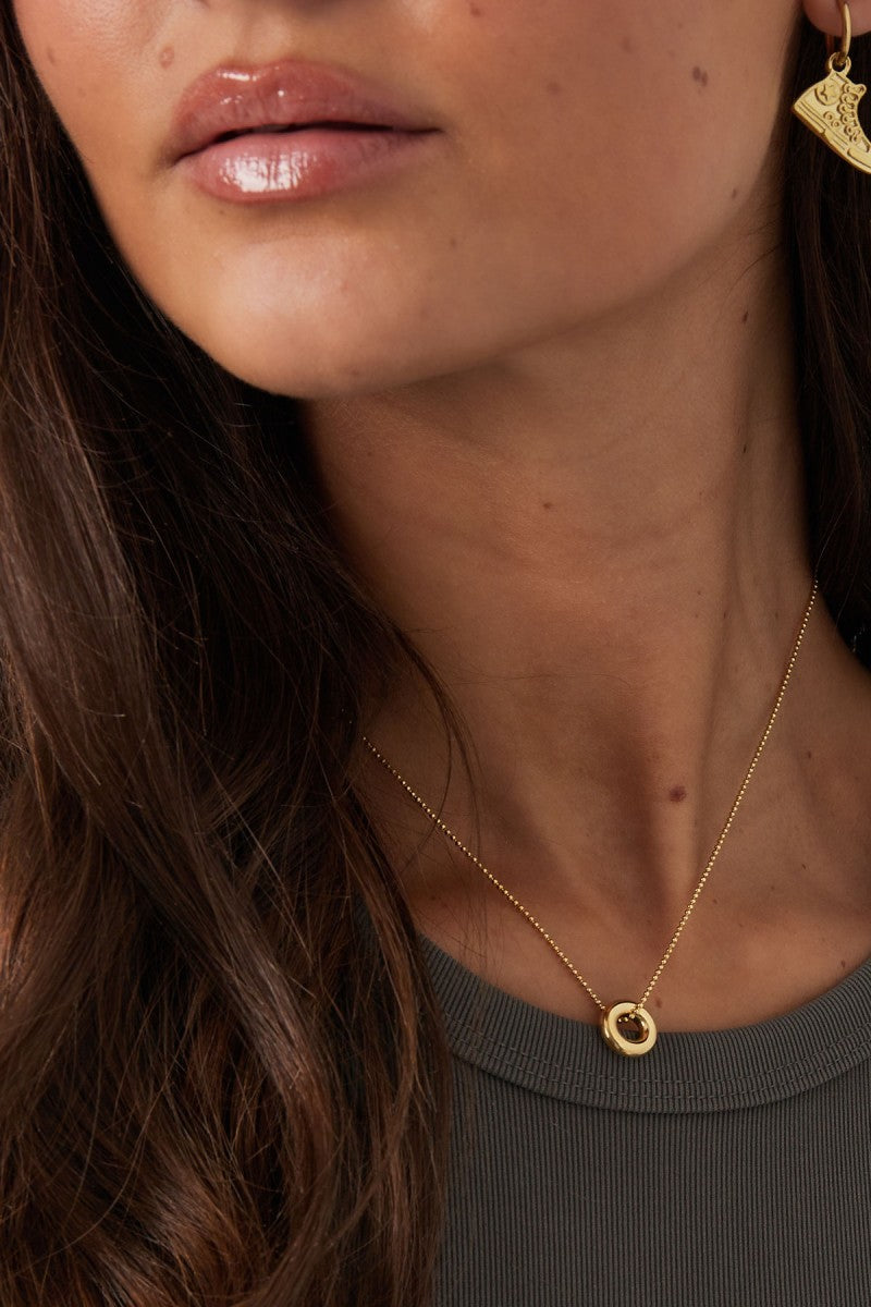 Ketting Donut Zilver