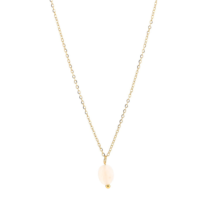 Ketting Gem Rozenkwarts