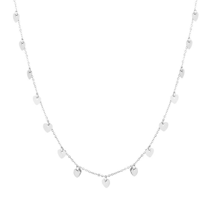 Ketting Hearts Zilver