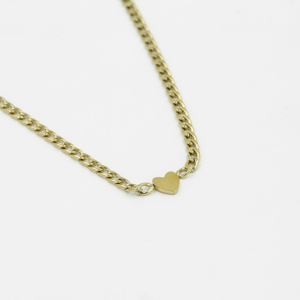 Ketting Moise Heart Goud