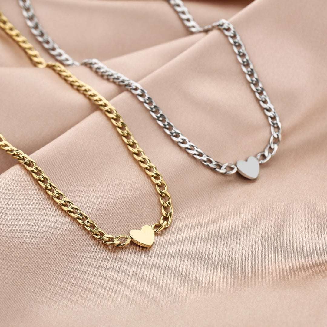 Ketting Moise Heart Goud