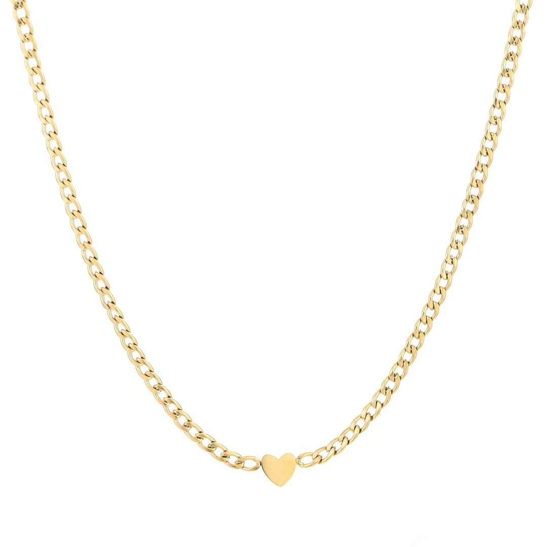 Ketting Moise Heart Goud