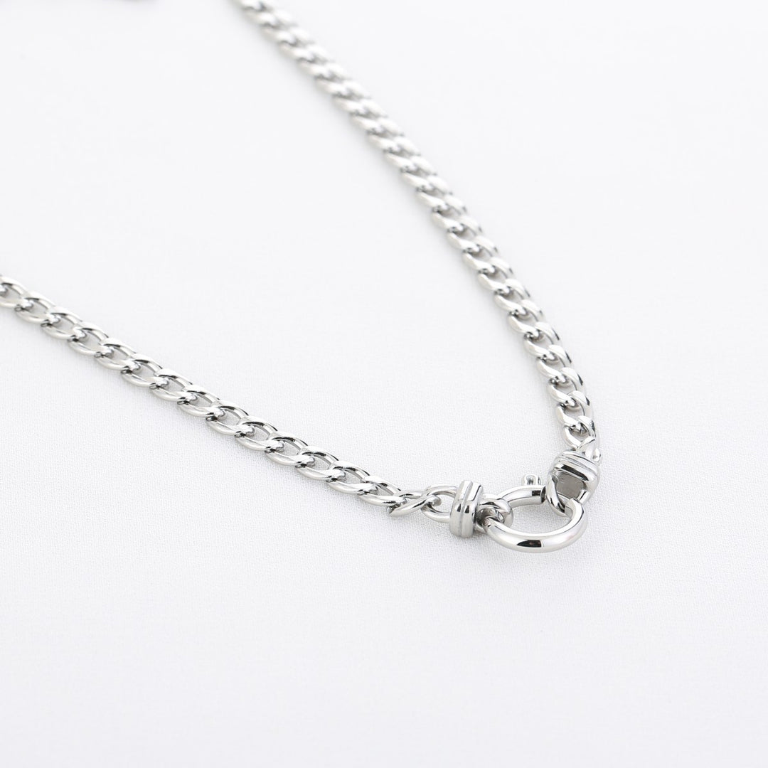 Ketting Schakel Chunky Zilver