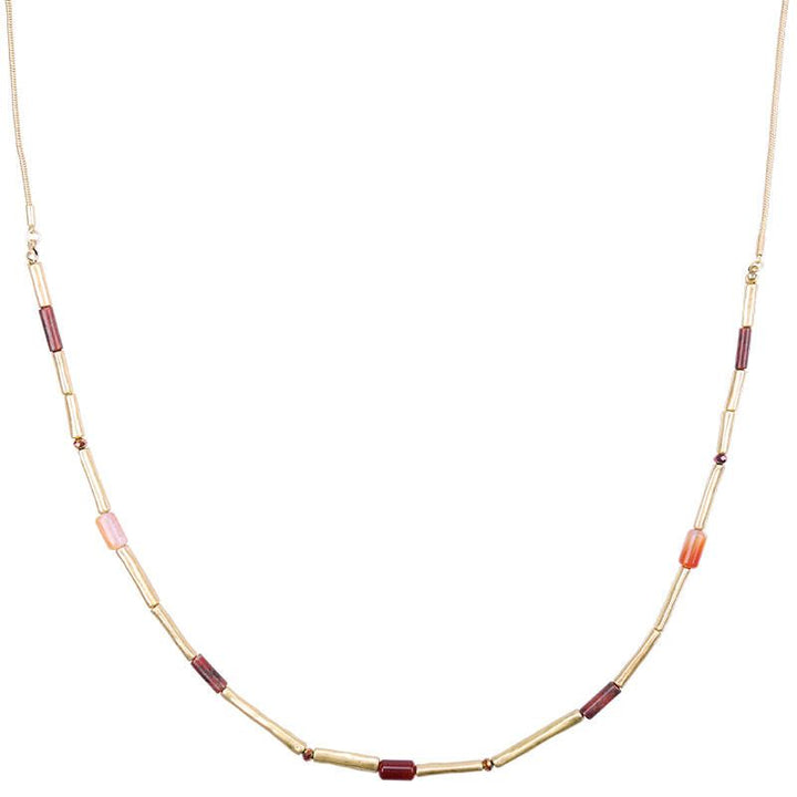 Ketting | Tubes Stones