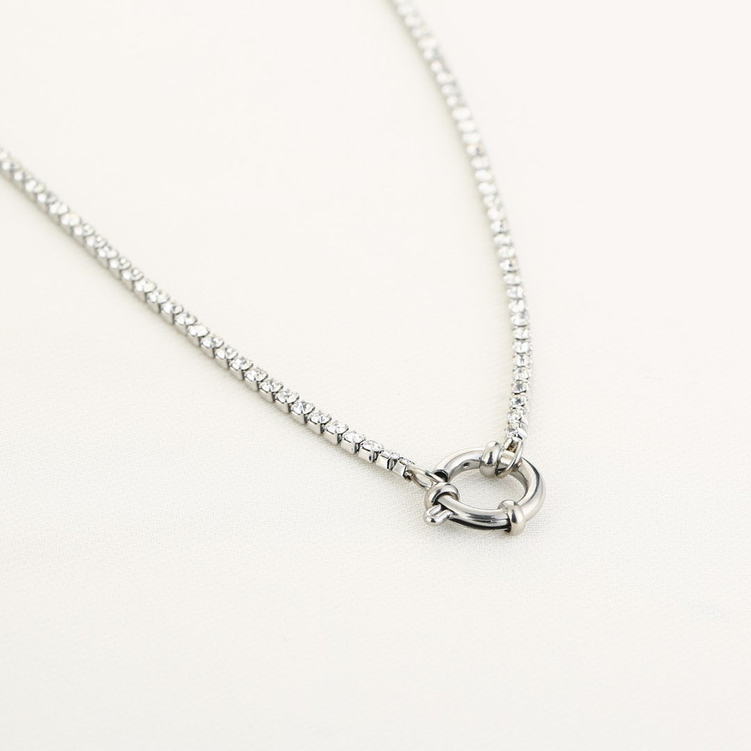 Ketting | Valentino Strass Slotje