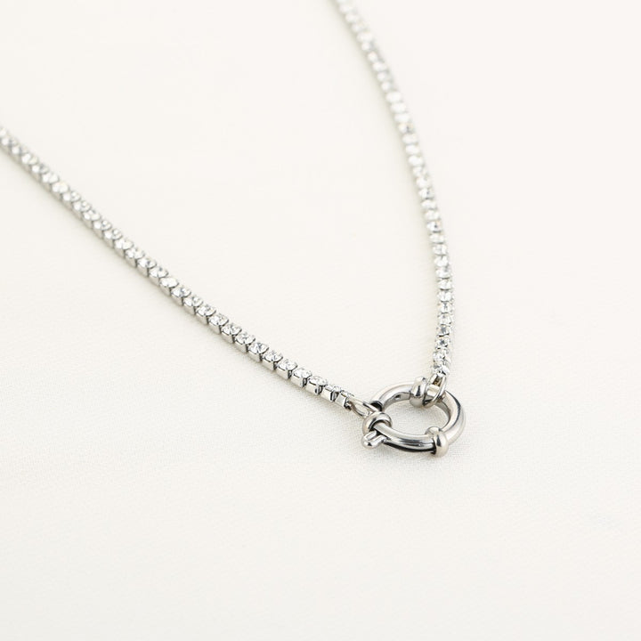 Ketting | Valentino Strass Slotje