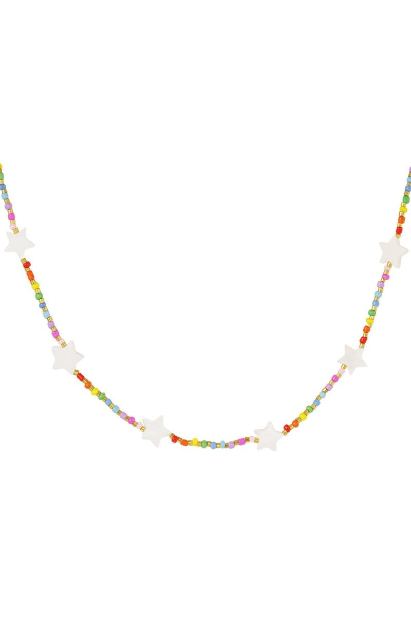 Kids Rainbow Ketting Sterren