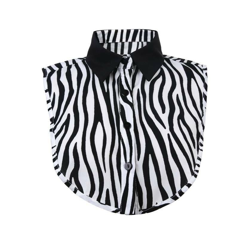 Kraagje Zebra Black