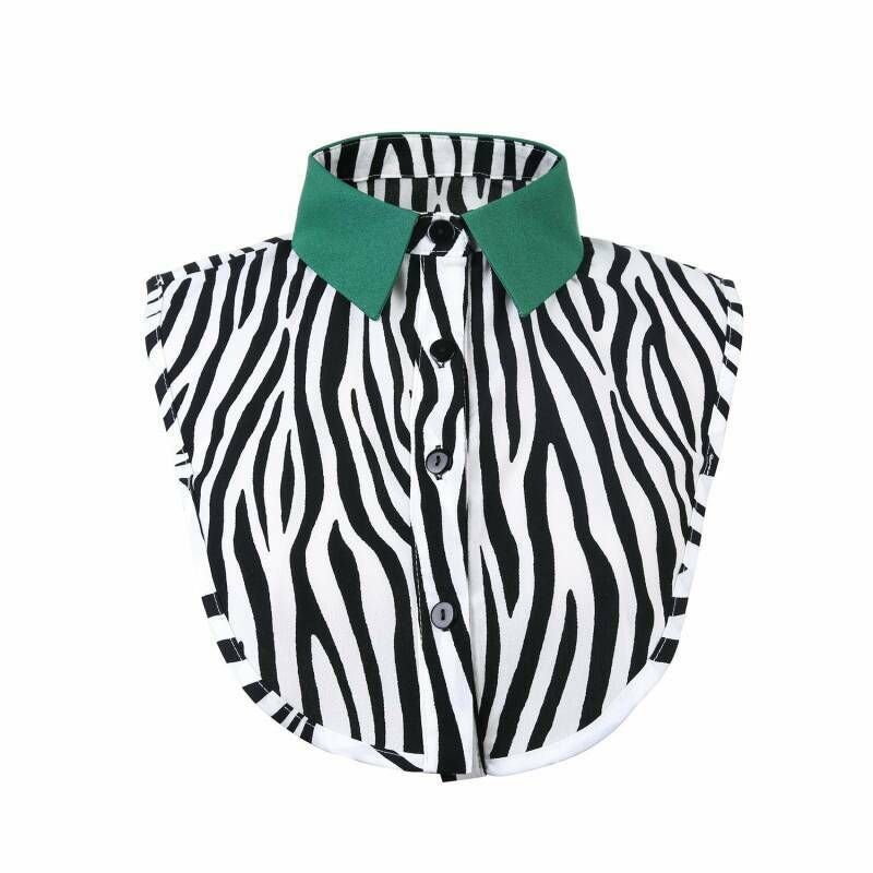 Kraagje Zebra Green