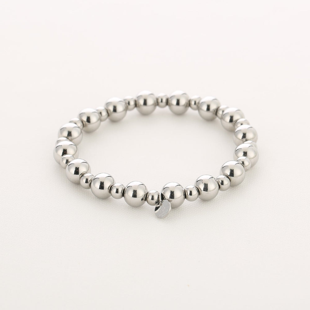 Kralenarmband Classy Duo Zilver