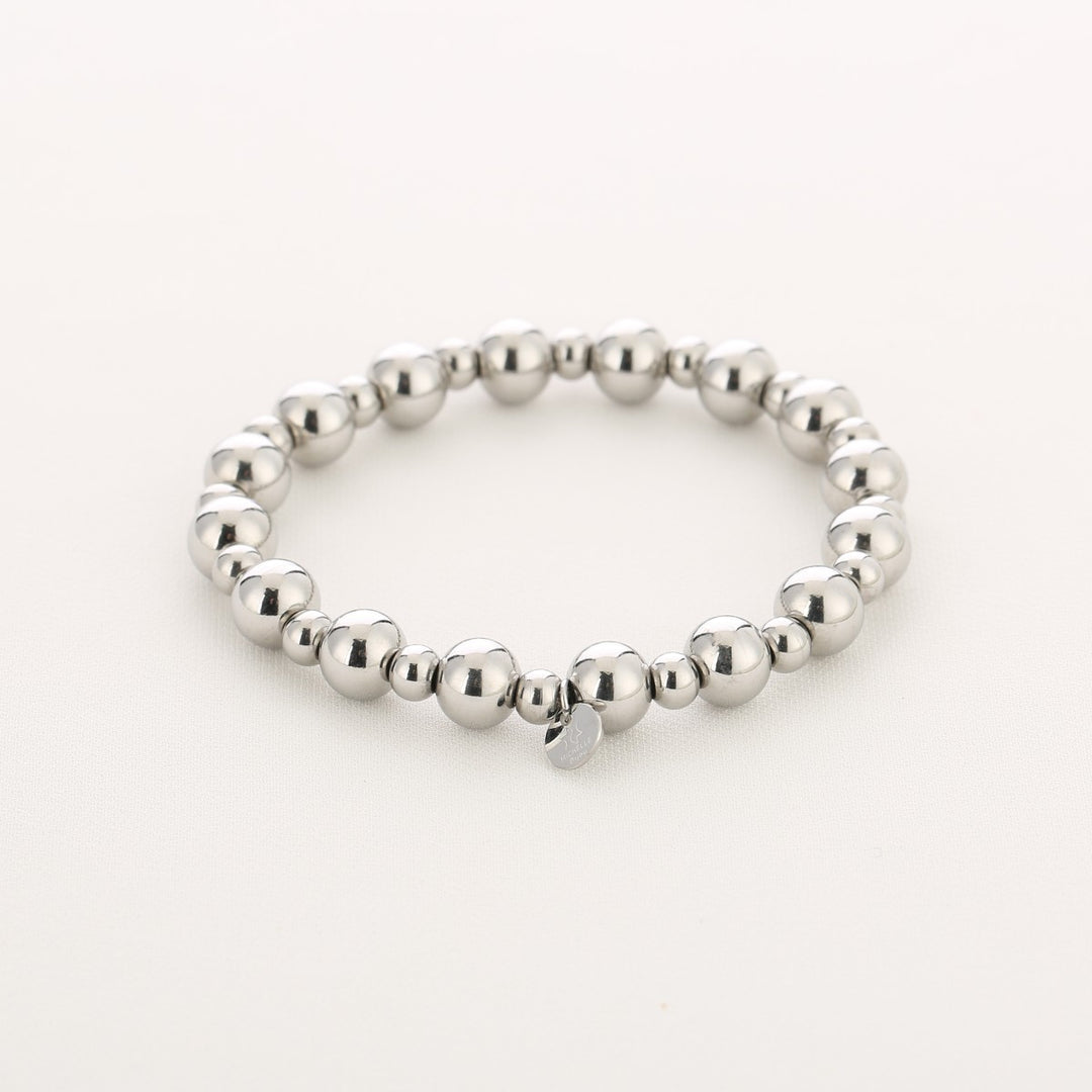 Kralenarmband Classy Duo Zilver