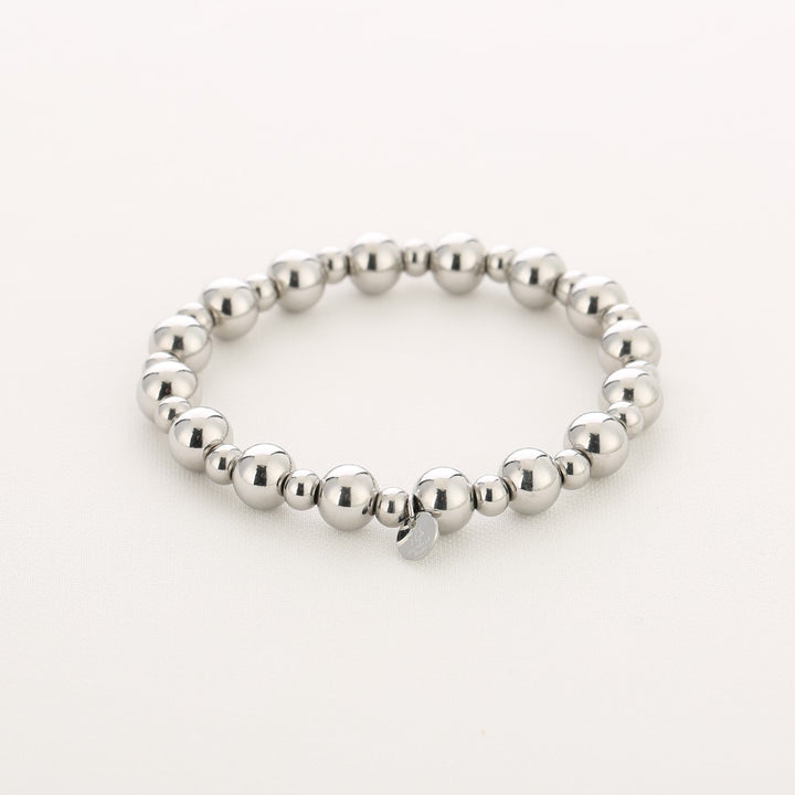 Kralenarmband Classy Duo Zilver