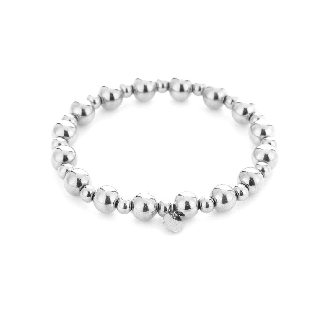 Kralenarmband Classy Duo Zilver