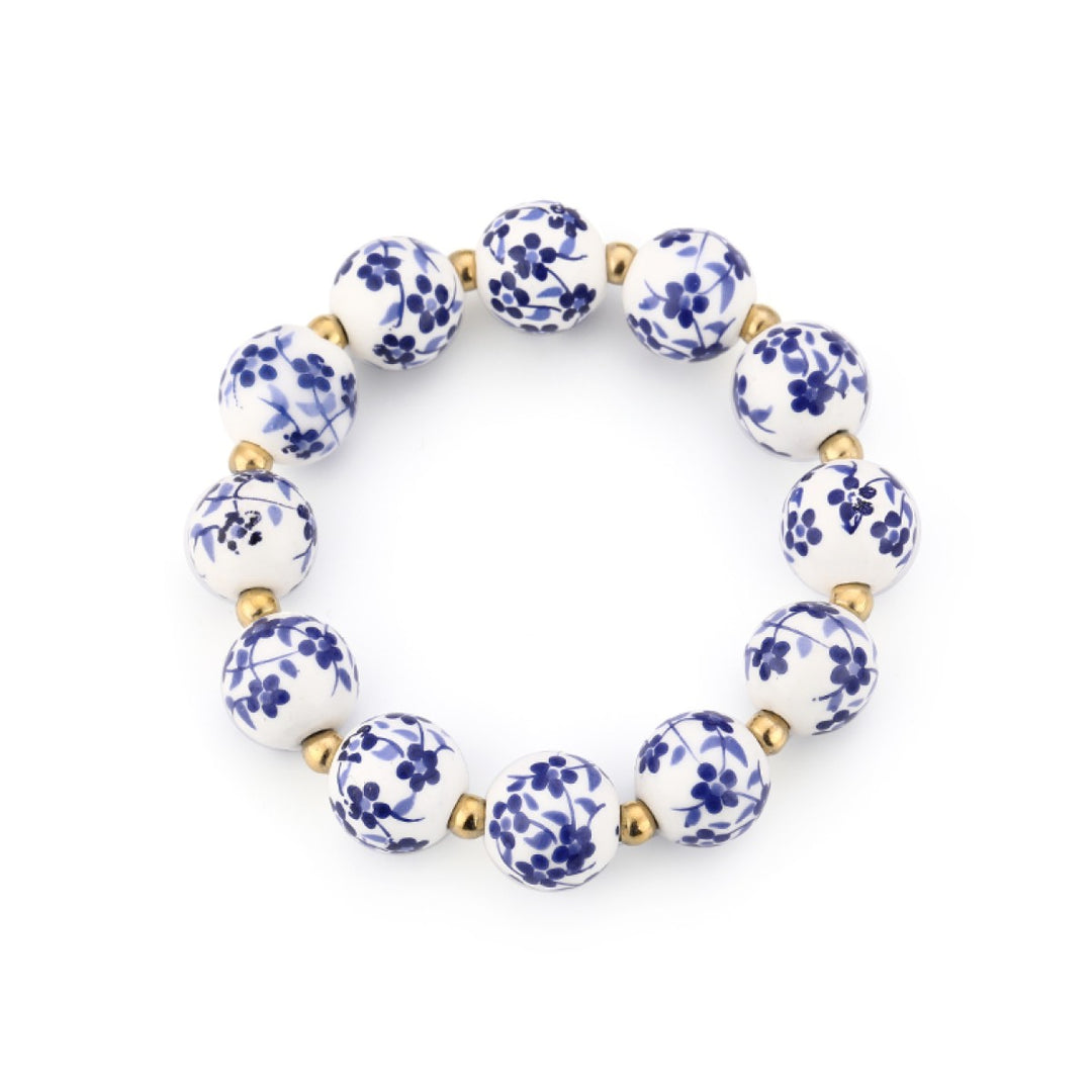 Kralenarmband Delft