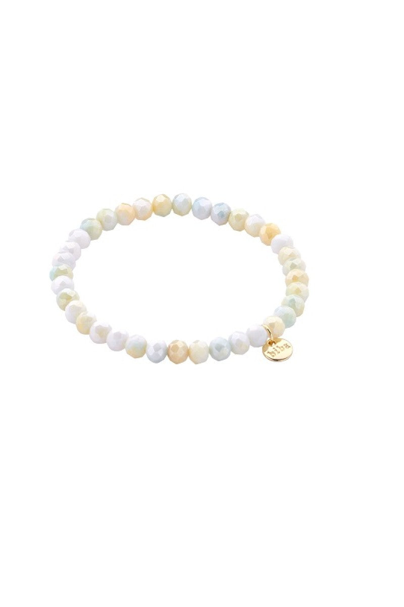 Kralenarmband Facet Summer Mint